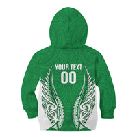 Manawatu 2026 Rugby Custom Kid Hoodie NZ Maori Silver Fern