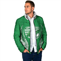 Manawatu 2026 Rugby Custom Padded Jacket NZ Maori Silver Fern