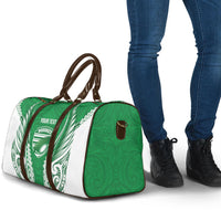 Manawatu 2026 Rugby Custom Travel Bag NZ Maori Silver Fern LT14 - Polynesian Pride