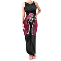 North Harbour 2026 Rugby Custom Family Matching Tank Maxi Dress and Hawaiian Shirt NZ Maori Silver Fern