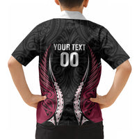 North Harbour 2026 Rugby Custom Hawaiian Shirt NZ Maori Silver Fern LT14 - Polynesian Pride