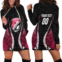 North Harbour 2026 Rugby Custom Hoodie Dress NZ Maori Silver Fern