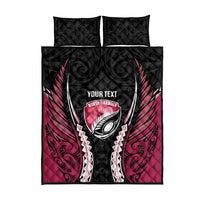 North Harbour 2026 Rugby Custom Quilt Bed Set NZ Maori Silver Fern LT14 - Polynesian Pride