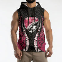 North Harbour 2026 Rugby Custom Sleeveless Hoodie NZ Maori Silver Fern LT14 - Polynesian Pride
