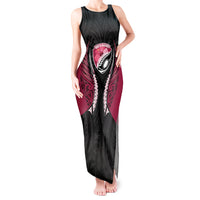 North Harbour 2026 Rugby Custom Tank Maxi Dress NZ Maori Silver Fern