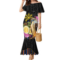 Kadayawan Philippines Family Matching Mermaid Dress and Hawaiian Shirt Filipino Eagle Happy 39th Anniversary