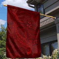 Oxblood Polynesia Garden Flag Hawaiian Tribal Hammerhead Shark Tattoo LT14 - Polynesian Pride
