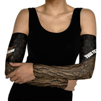 Moriori Kekoru New Zealand Personalised Arm Sleeves Kopi Rakau Carving Chatham Islands Map LT14 - Polynesian Pride