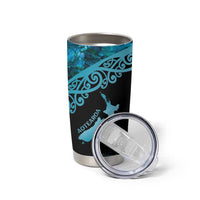 New Zealand Stingray Tumbler Cup Aotearoa Whai With Maori Paua Shell LT14 - Polynesian Pride