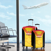 Papua New Guinea Rubgby Luggage Cover Pacific 2023 Go PNG Kumuls LT14 - Polynesian Pride
