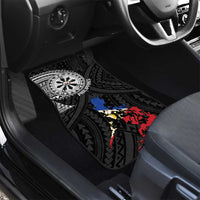 Philippines Strong Car Mats Filipino Map Polynesian Tattoo - Polynesian Pride