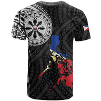 Philippines Strong T Shirt Filipino Map Polynesian Tattoo LT14 - Polynesian Pride