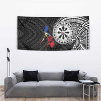 Philippines Strong Tapestry Filipino Map Polynesian Tattoo - Polynesian Pride