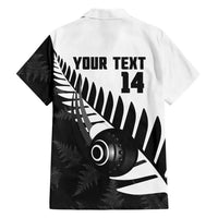 New Zealand Lawn Bowls Custom Hawaiian Shirt Aotearoa Silver Fern LT14 - Polynesian Pride
