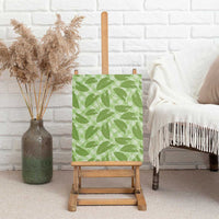 Green Hawaii Kalo Palaka Motifs Canvas Wall Art Hawaiian Taro Leaves Elegant Vibes LT14 - Polynesian Pride
