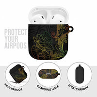 Aloha Hawaii Kalo AirPods Case Reggae Taro Polynesian Pattern - Polynesian Pride