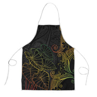 Aloha Hawaii Kalo Apron Reggae Taro Polynesian Pattern - Polynesian Pride