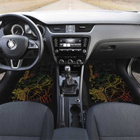 Aloha Hawaii Kalo Car Mats Reggae Taro Polynesian Pattern - Polynesian Pride