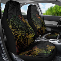 Aloha Hawaii Kalo Car Seat Cover Reggae Taro Polynesian Pattern - Polynesian Pride