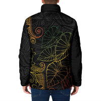 Aloha Hawaii Kalo Padded Jacket Reggae Taro Polynesian Pattern LT14 - Polynesian Pride