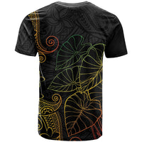 Aloha Hawaii Kalo T-Shirt - Reggae Taro Polynesian Pattern LT14 - Polynesian Pride