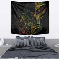 Aloha Hawaii Kalo Tapestry Reggae Taro Polynesian Pattern - Polynesian Pride