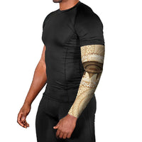 Tonga Skink Kava Bowl Arm Sleeves Vintage Tongan Ngatu Pattern LT14 - Polynesian Pride