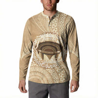 Tonga Skink Kava Bowl Button Sweatshirt Vintage Tongan Ngatu Pattern LT14 - Polynesian Pride