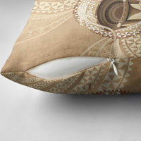 Tonga Skink Kava Bowl Pillow Cover Vintage Tongan Ngatu Pattern LT14 - Polynesian Pride
