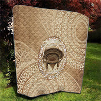Tonga Skink Kava Bowl Quilt Vintage Tongan Ngatu Pattern LT14 - Polynesian Pride