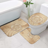 Tonga Ngatu Turtle Bathroom Set Vintage Tongan Tapa Cloth LT14 - Polynesian Pride