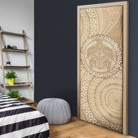 Tonga Ngatu Turtle Door Cover Vintage Tongan Tapa Cloth LT14 - Polynesian Pride