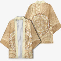 Tonga Ngatu Turtle Kimono Vintage Tongan Tapa Cloth LT14 - Polynesian Pride