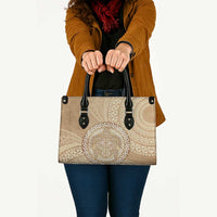 Tonga Ngatu Turtle Leather Bag Vintage Tongan Tapa Cloth LT14 - Polynesian Pride