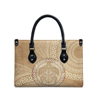 Tonga Ngatu Turtle Leather Bag Vintage Tongan Tapa Cloth LT14 - Polynesian Pride