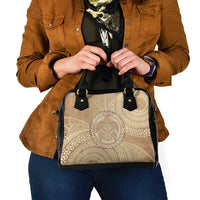 Tonga Ngatu Turtle Shoulder Handbag Vintage Tongan Tapa Cloth LT14 - Polynesian Pride