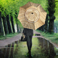 Tonga Ngatu Turtle Umbrella Vintage Tongan Tapa Cloth