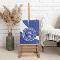 Queen Salote College 100th Anniversary Personalized Canvas Wall Art Est 1926 Kolisi Fefine Tongan Ngatu Pattern LT14 - Polynesian Pride
