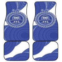 Queen Salote College 100th Anniversary Personalized Car Mats Est 1926 Kolisi Fefine Tongan Ngatu Pattern LT14 - Polynesian Pride