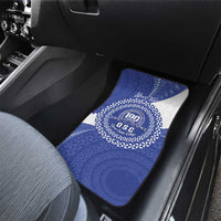 Queen Salote College 100th Anniversary Personalized Car Mats Est 1926 Kolisi Fefine Tongan Ngatu Pattern LT14 - Polynesian Pride