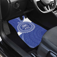 Queen Salote College 100th Anniversary Personalized Car Mats Est 1926 Kolisi Fefine Tongan Ngatu Pattern LT14 - Polynesian Pride