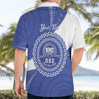 Queen Salote College 100th Anniversary Personalized Hawaiian Shirt Est 1926 Kolisi Fefine Tongan Ngatu Pattern