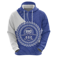 Queen Salote College 100th Anniversary Personalized Hoodie Est 1926 Kolisi Fefine Tongan Ngatu Pattern LT14 - Polynesian Pride