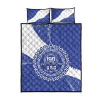 Queen Salote College 100th Anniversary Personalized Quilt Bed Set Est 1926 Kolisi Fefine Tongan Ngatu Pattern LT14 - Polynesian Pride
