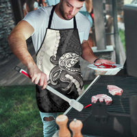 Black Polynesia Tribal Octopus Tattoo Apron Pikake Lei Polynesian Pattern LT14 - Polynesian Pride