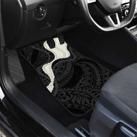 Black Polynesia Tribal Octopus Tattoo Car Mats Pikake Lei Polynesian Pattern LT14 - Polynesian Pride