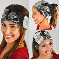 Black Polynesia Tribal Octopus Tattoo Neck Gaiter Pikake Lei Polynesian Pattern LT14 - Polynesian Pride