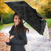 Black Polynesia Tribal Octopus Tattoo Umbrella Pikake Lei Polynesian Pattern LT14 - Polynesian Pride