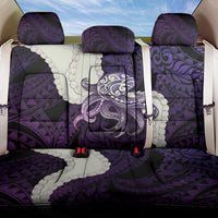 Purple Galaxy Polynesia Tribal Octopus Tattoo Back Car Seat Cover Pikake Lei Polynesian Pattern LT14 One Size Purple - Polynesian Pride