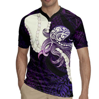 Purple Galaxy Polynesia Tribal Octopus Tattoo Rugby Jersey Pikake Lei Polynesian Pattern LT14 - Polynesian Pride